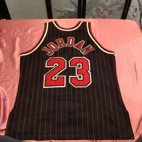🏀 Michael Jordan Authentic Vintage Champion 96 97 Bulls Jersey Size 48 XL 🏀 - Picture 5 of 5